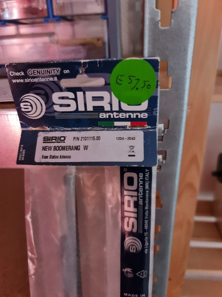 Sirio Boomerang W antenne en nog een antenne, Telecommunicatie, Antennes en Masten, Ophalen, Nieuw, Antenne