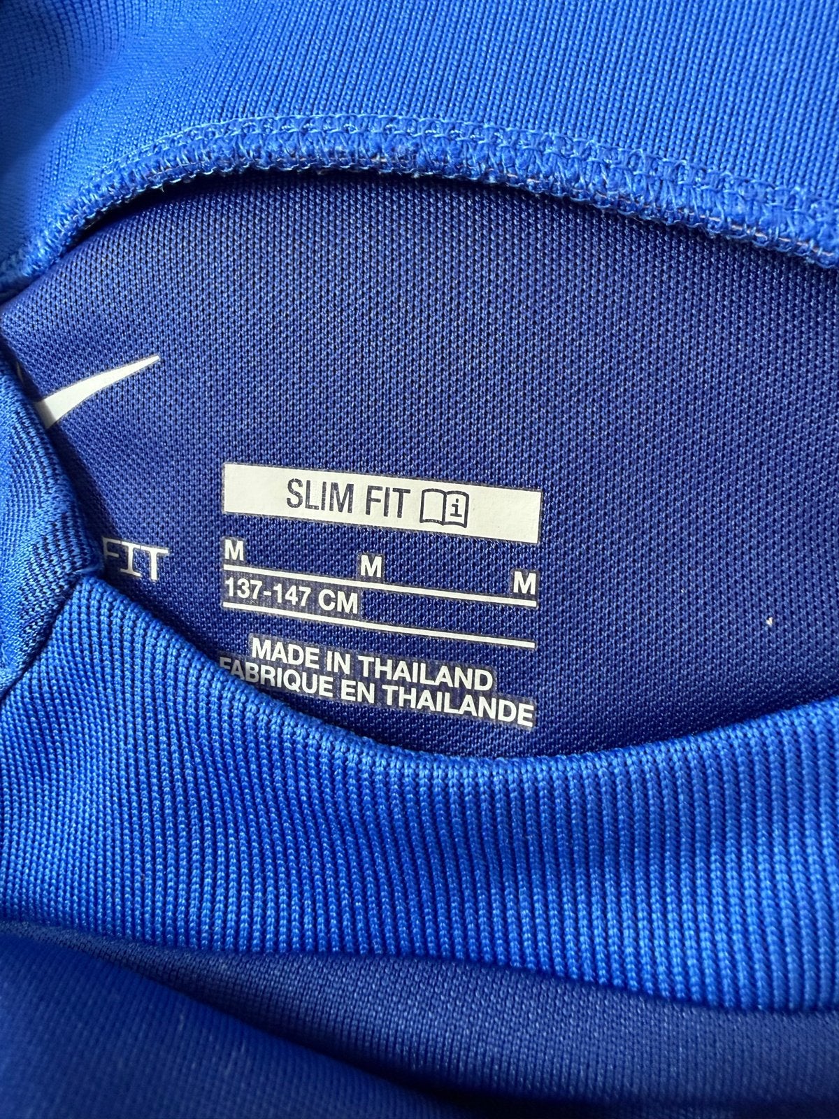 Nike KNVB Slim Fit Shirt - Dames/Meisjes, Ophalen, Gedragen, Blauw