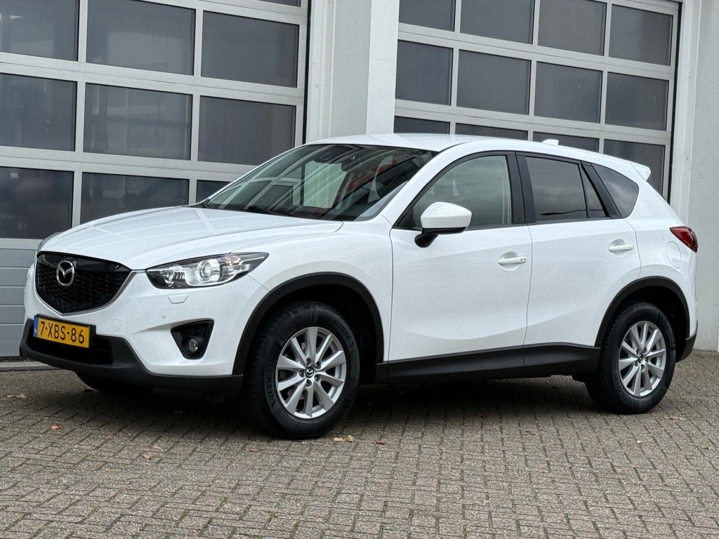Mazda CX-5 2.0 Skyactiv-G 165Pk Limited Edition Navi Pdc Bos, Auto's, Mazda, Voorwielaandrijving, 1295 kg, 4 cilinders, Wit