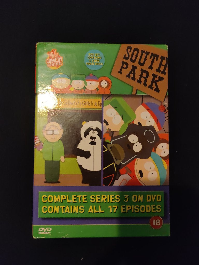 South Park Compleet Seizoen 3 (4 DVD), Alle leeftijden, Ophalen of Verzenden, Zo goed als nieuw, Komedie