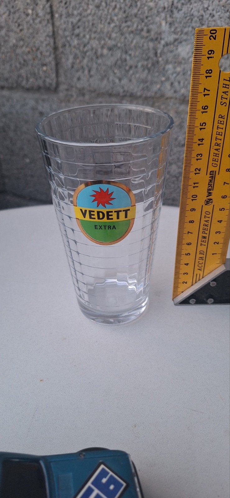 Vedett glas (31526), Vedett, ., Ophalen of Verzenden, Zo goed als nieuw