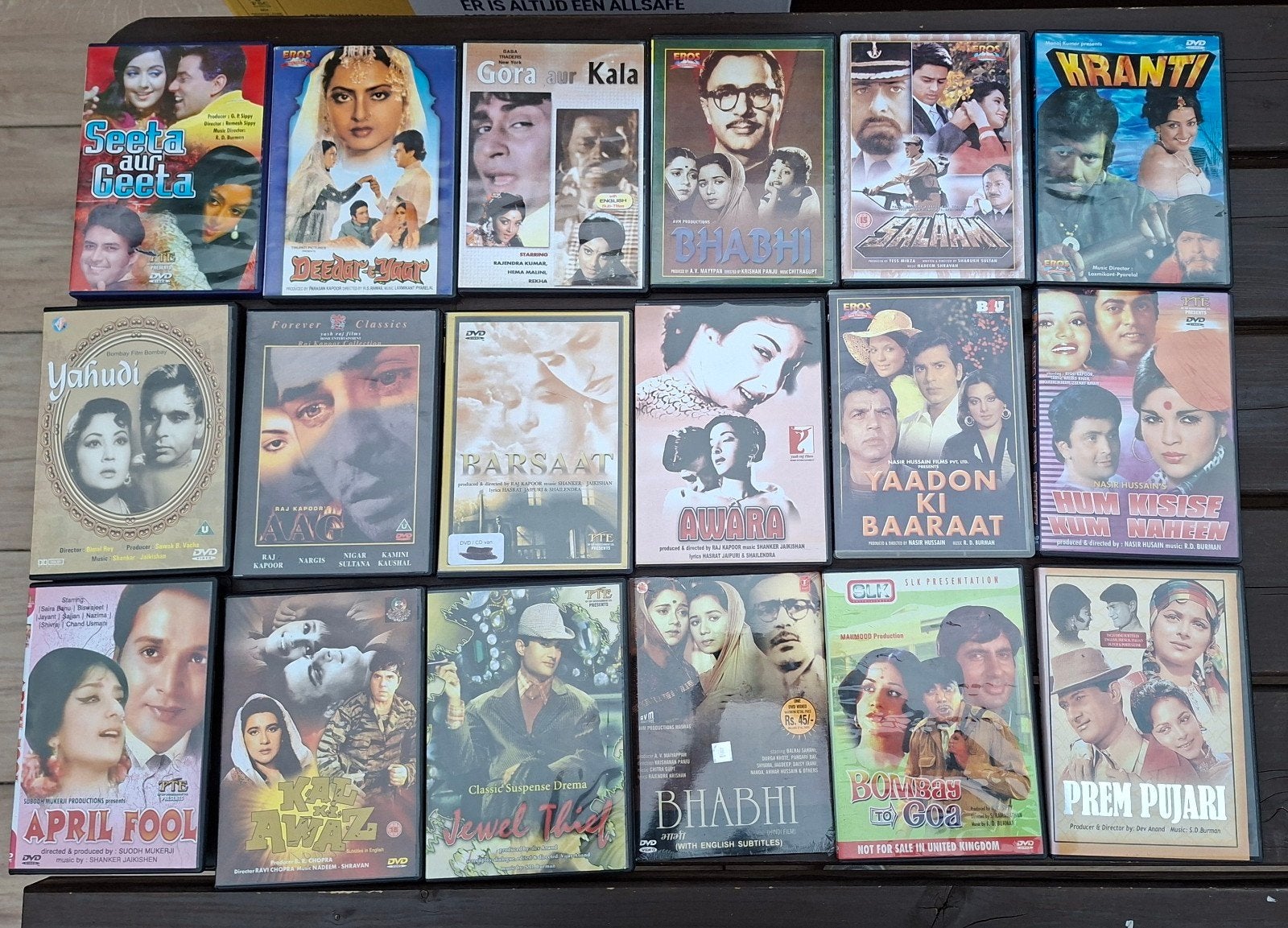 DVD Bollywood classics, Engels, Overige gebieden, Alle leeftijden, Engels
