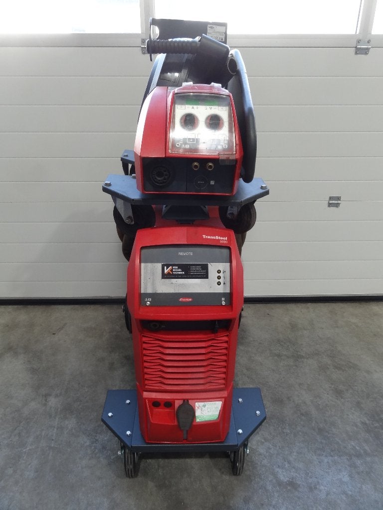 Mig/Mag Lasapparaat Fronius Transsteel 5000 watergekoeld., Ophalen of Verzenden, Zo goed als nieuw, 250 ampère of meer, Co2