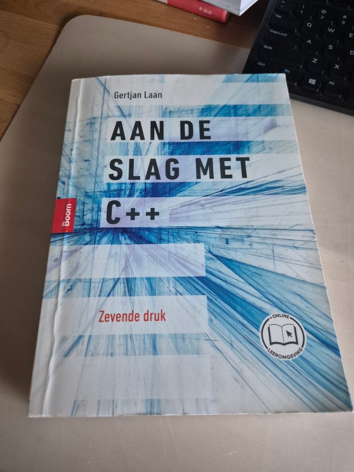 Aan de slag met C++ - 7e druk - Gertjan Laan, Zo goed als nieuw, Gertjan Laan, Beta, HBO