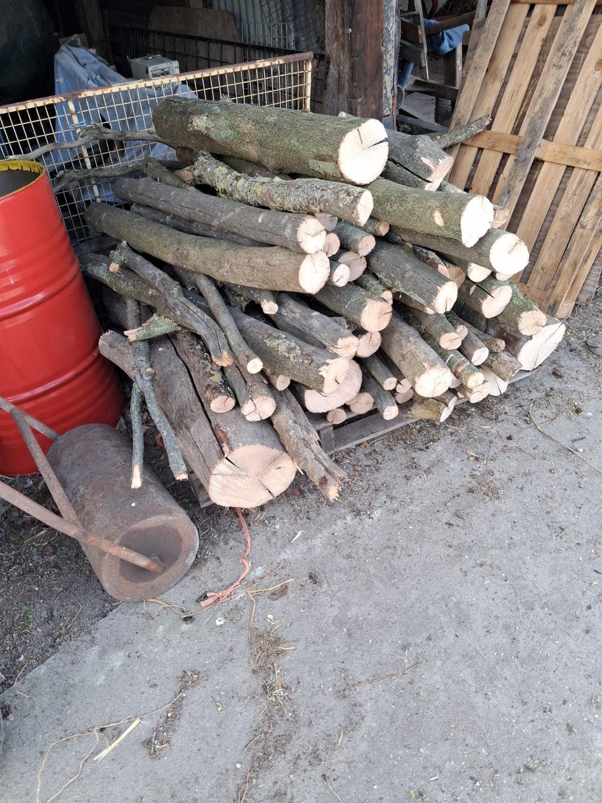 Haardhout. . Essenhout . Stamhout, Tuin en Terras, Minder dan 3 m³, Ophalen of Verzenden