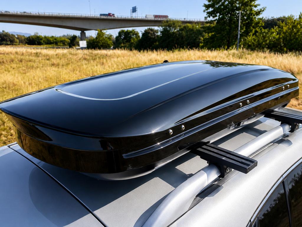Premium 480L Dakkoffer Hoogglans -Dubbelz. Opening-Fast Clip, Auto diversen, Ophalen of Verzenden, Nieuw