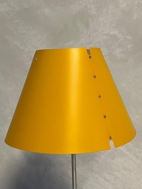 Luceplan Costanza D13pi tafellamp vintage design lamp geel, Ophalen, Gebruikt, Luceplan, Vintage
