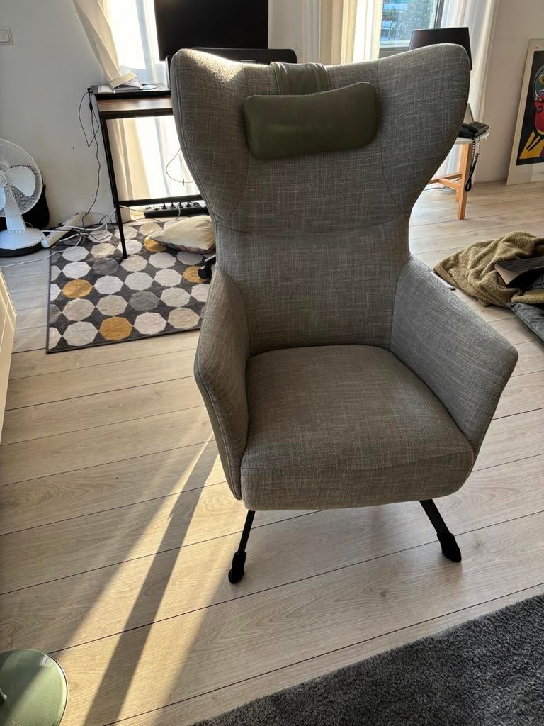Montel Fauteuil Eric, Ophalen of Verzenden, 75 tot 100 cm, Stof, 50 tot 75 cm