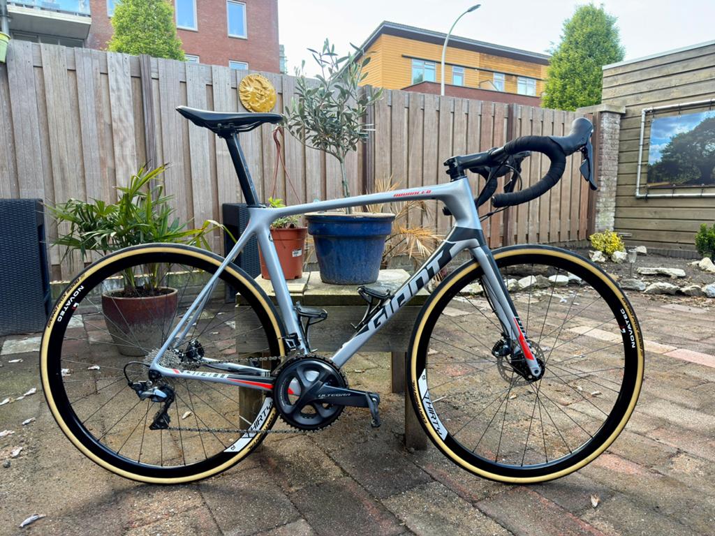 Giant TCR Advanced Pro 1 Disc maat L, Ophalen, 28 inch, Gebruikt, Carbon