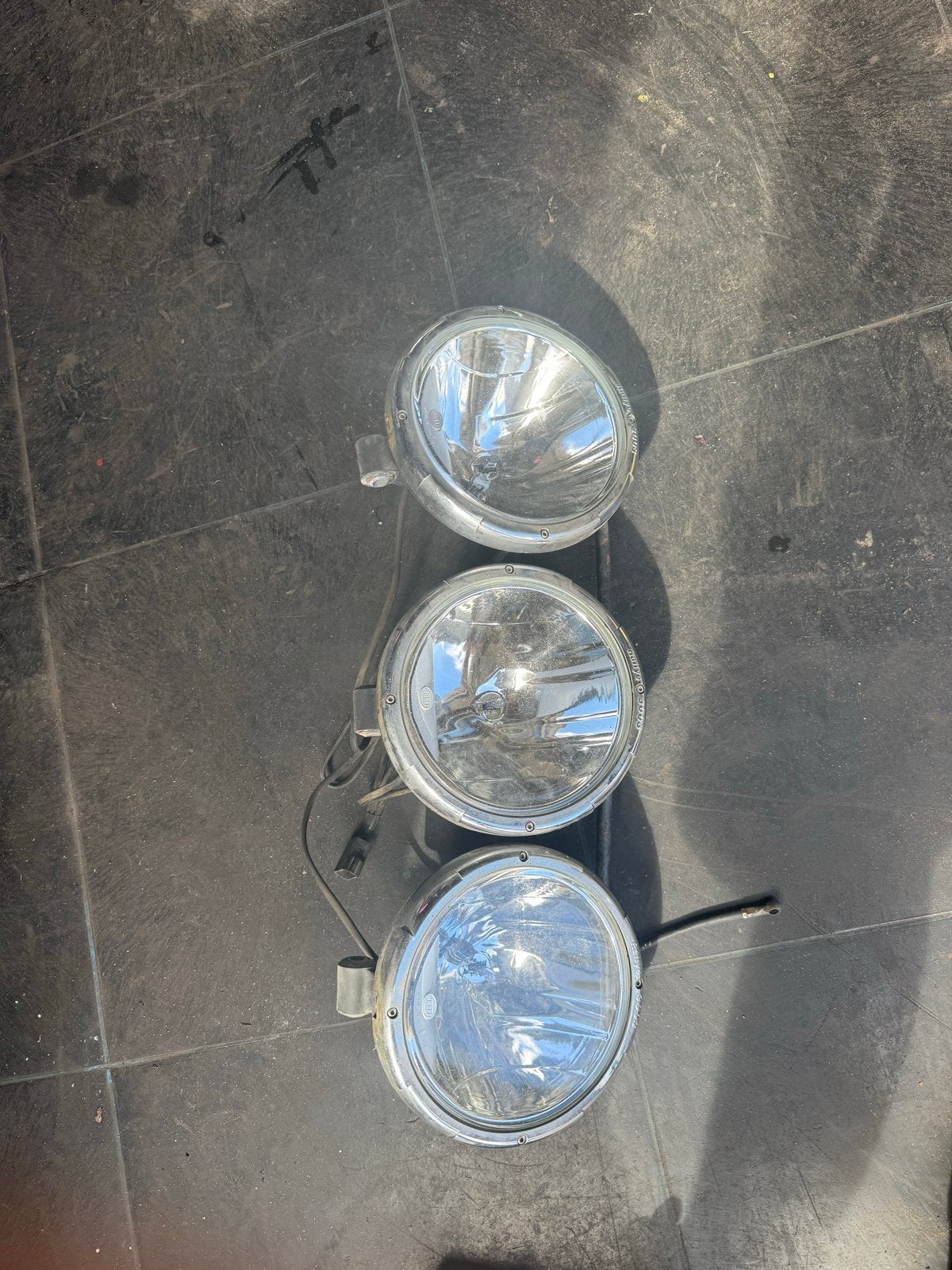 Hella Rallye 3000 Verstralers - Set van 3, Auto-onderdelen, Verlichting, Ophalen, Gebruikt, Universele onderdelen
