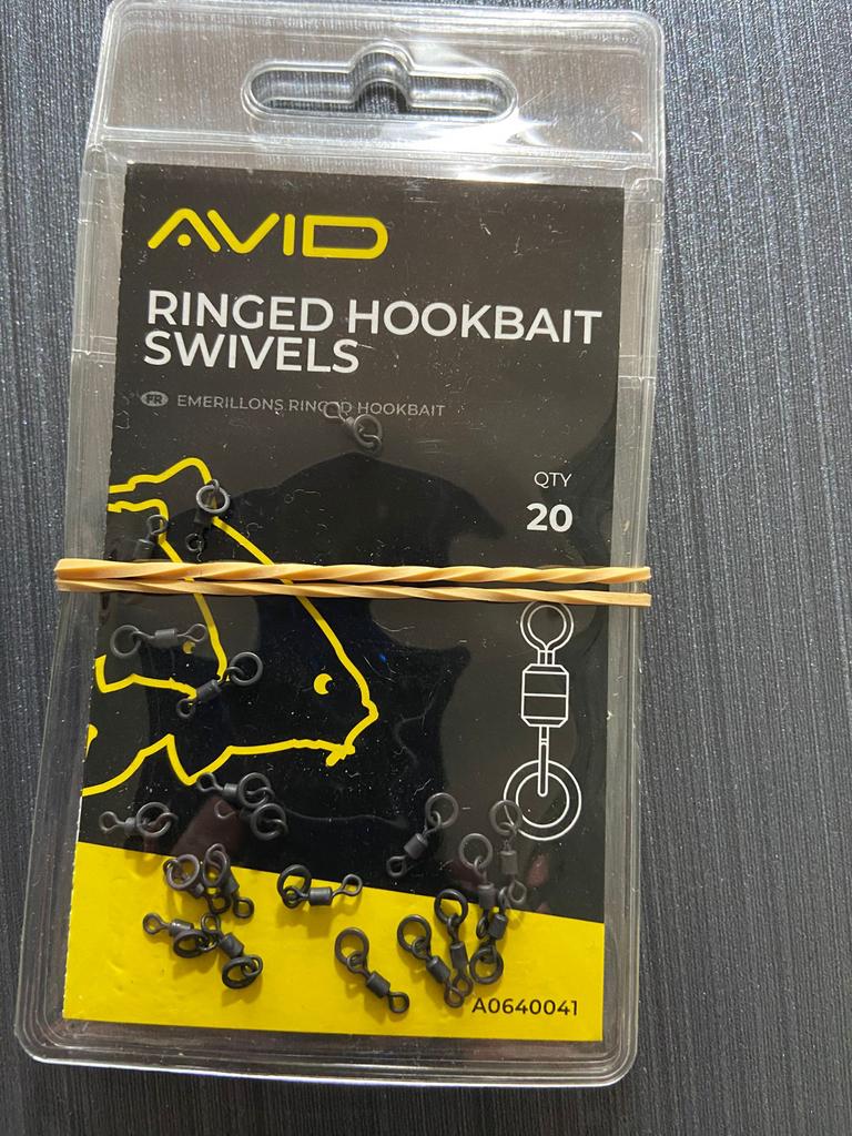 Avid Ringed Hookbait Swivels QTY 20, Ophalen of Verzenden, Nieuw, Overige typen