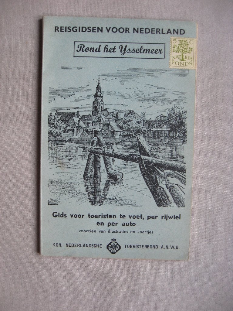 ANWB Reisgids voor Nederland -IJsselmeer (rond of voor 1950), Antiek en Kunst, Antiek | Boeken en Bijbels, Ophalen of Verzenden