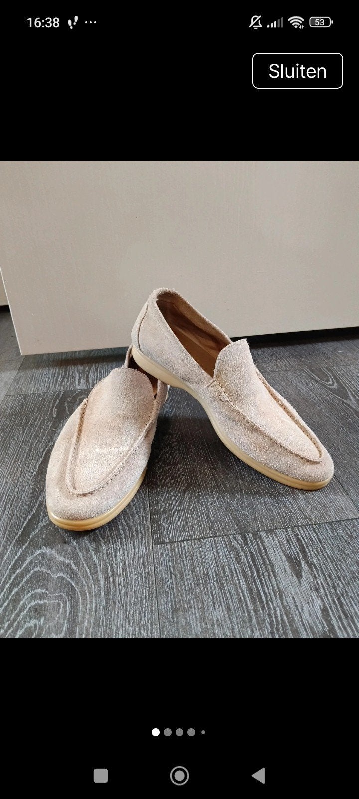 Loro Piana Summer Walk Loafers Suede Maat 42, Kleding | Heren, Schoenen, Zo goed als nieuw, Loafers, Blauw, Ophalen of Verzenden