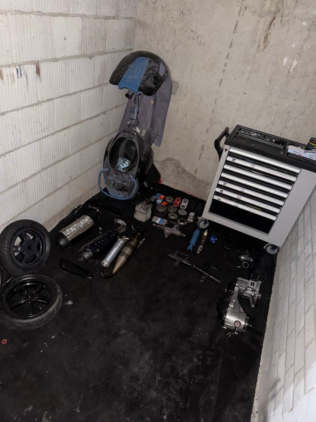 piaggio onderdelen, Ophalen, Zo goed als nieuw, Overige typen, Overige merken