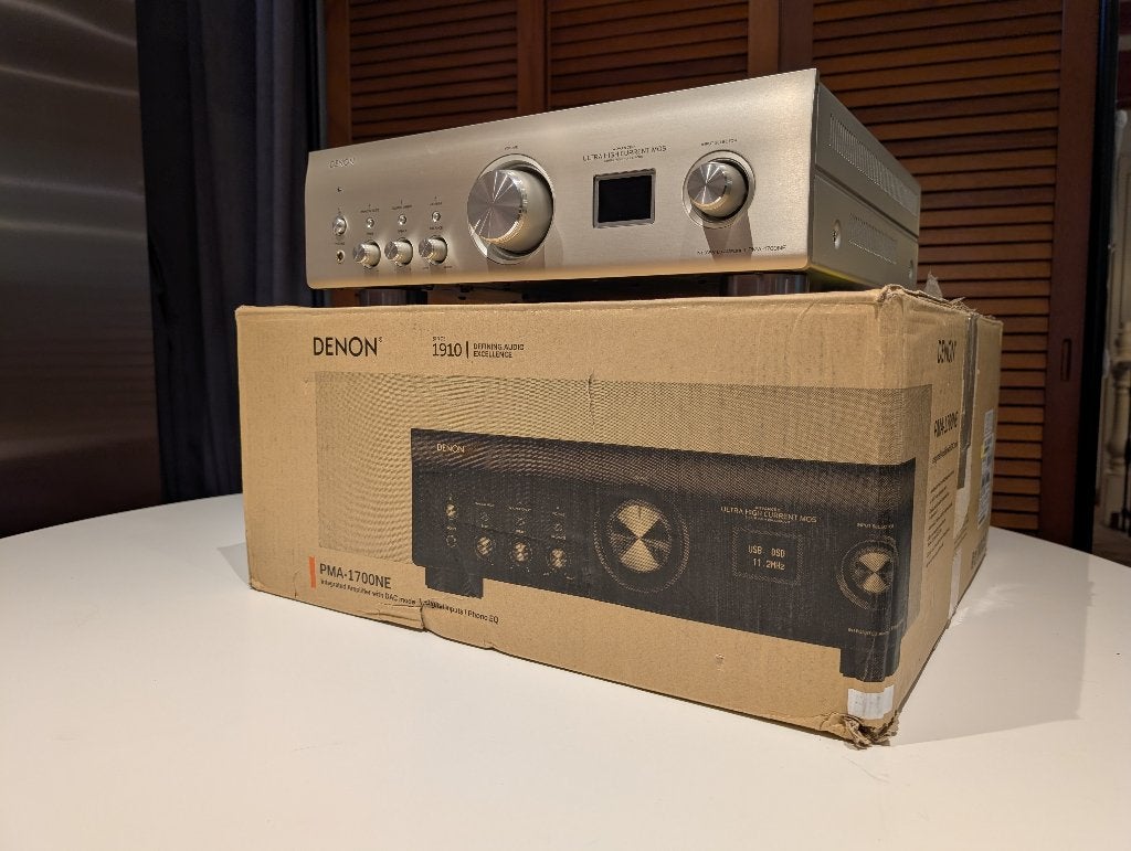 Denon PMA-1700NE versterker, Ophalen, Denon, Nieuw, 120 watt of meer