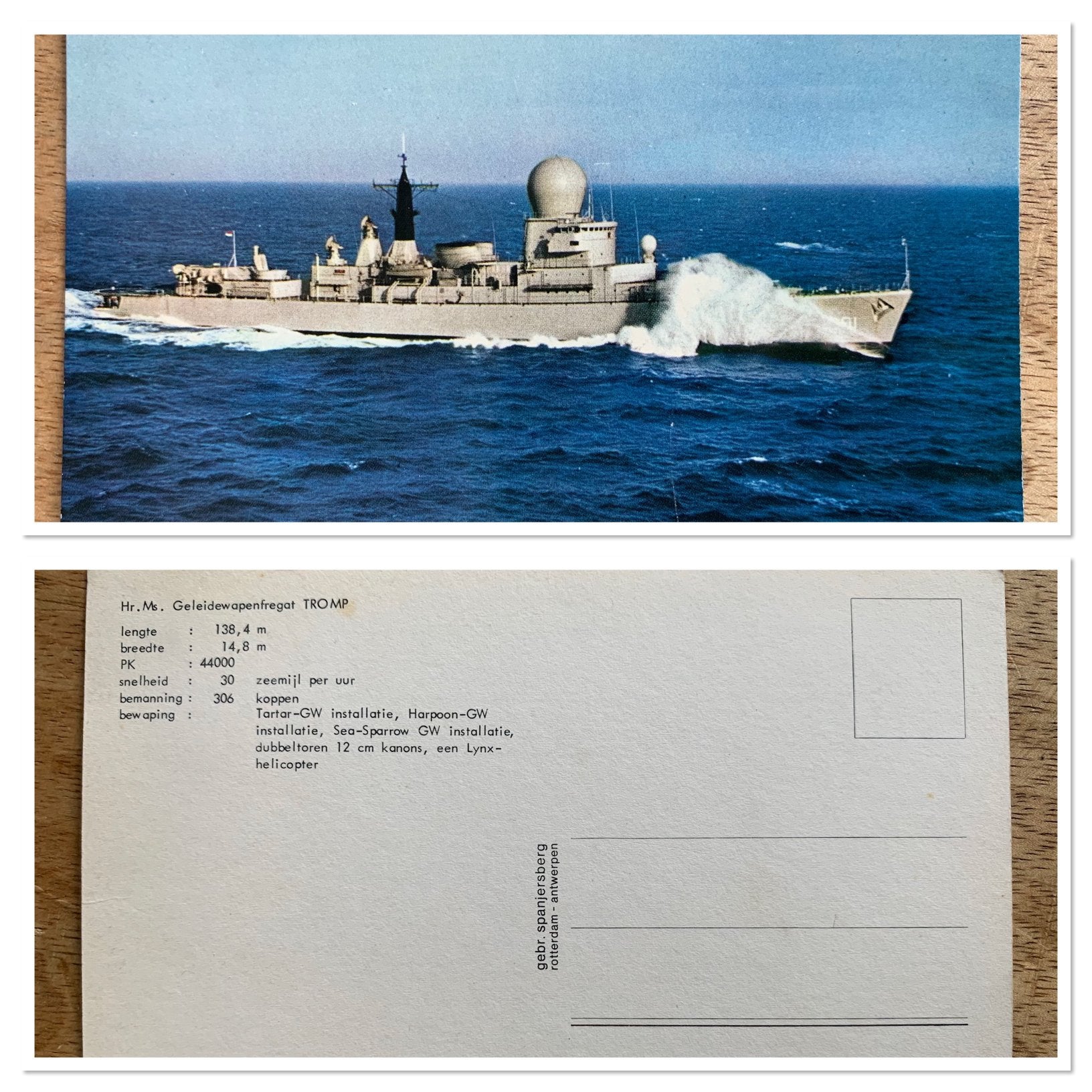 Hr. Ms. GeleideWapenFregat Tromp AnsichtKaart, Ophalen of Verzenden