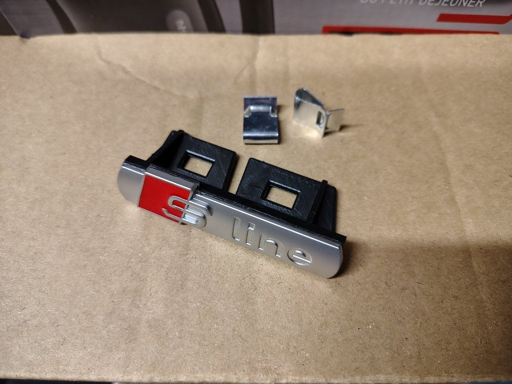 1x Grill Embleem Geschikt voor Audi S - line, Verzenden, Nieuw