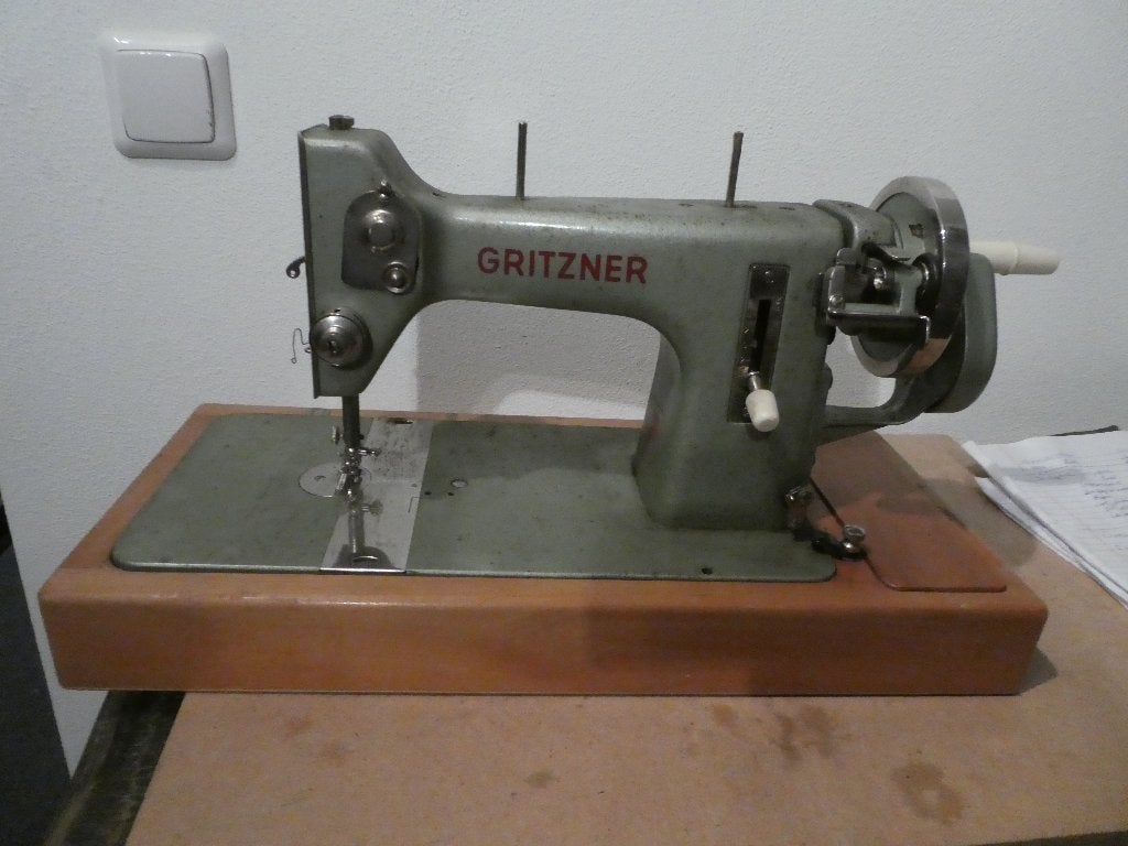 oude Gritzner hand naaimachine, Ophalen of Verzenden, Gebruikt, Naaimachine, Overige merken