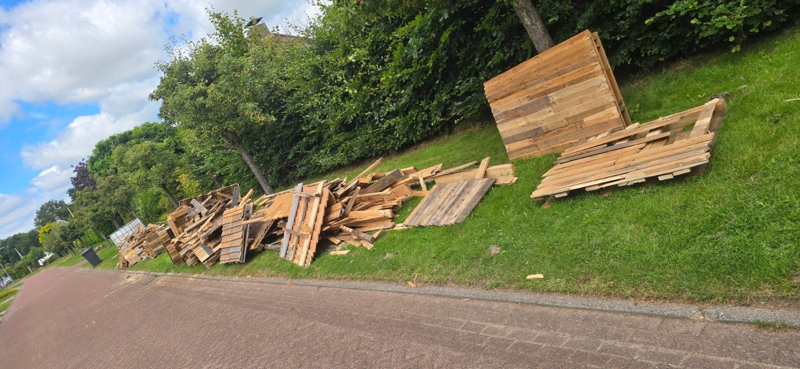 gebruikt hout, Ophalen, Overige houtsoorten