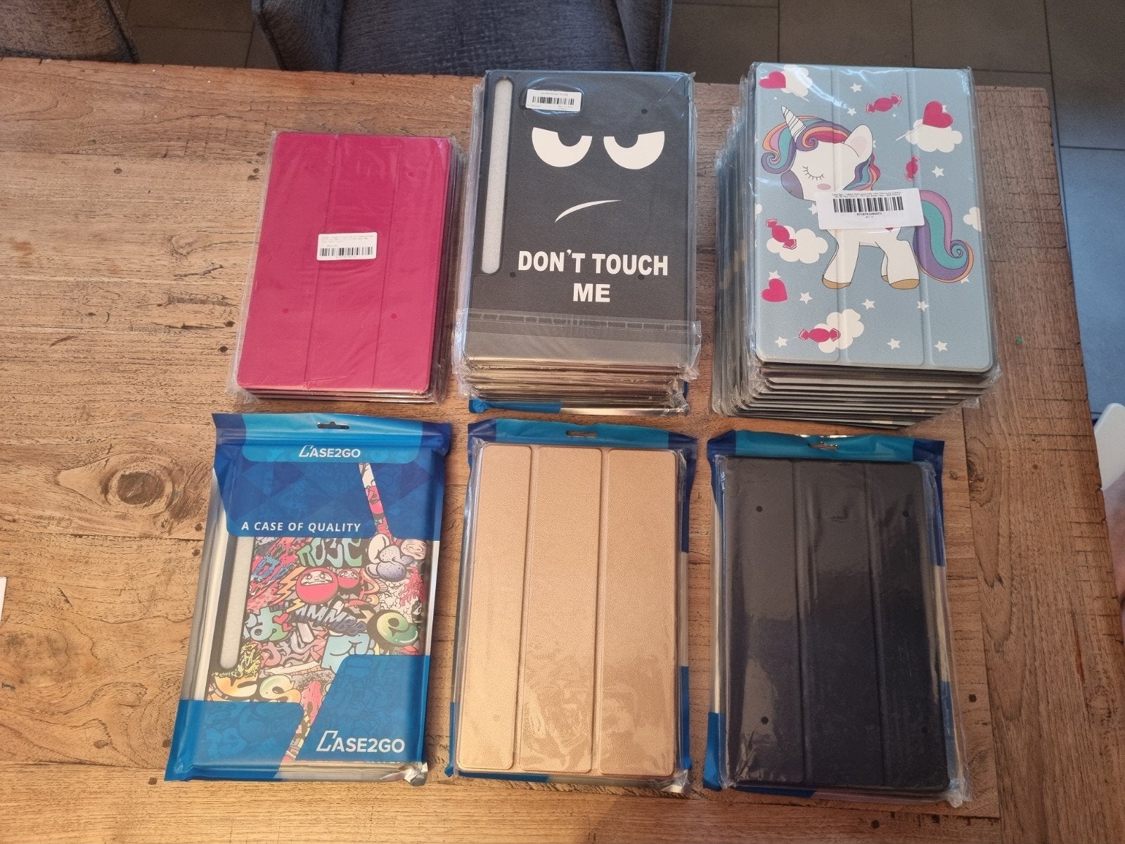 Hoesjes Samsung Galaxy Tab S9 Plus (2023) NIEUW!, Ophalen of Verzenden, Nieuw, 11 inch, Bescherming voor- en achterkant