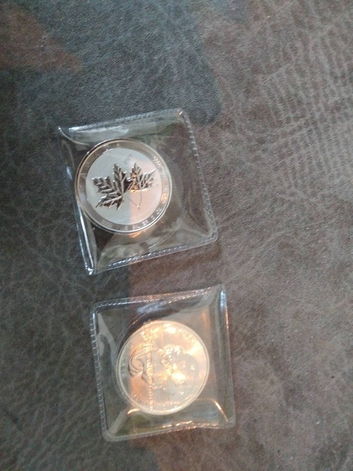 Zilveren Maple Leaf Munten (2022), Ophalen, Zilver