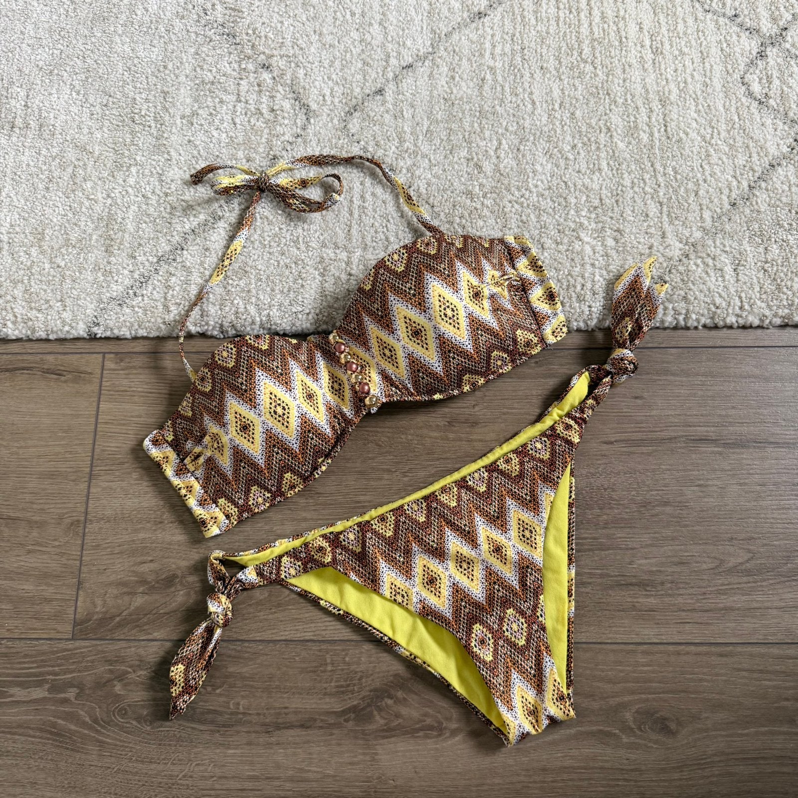 Genius dames bikini maat S/M, Ophalen of Verzenden, Nieuw, Bruin, Bikini