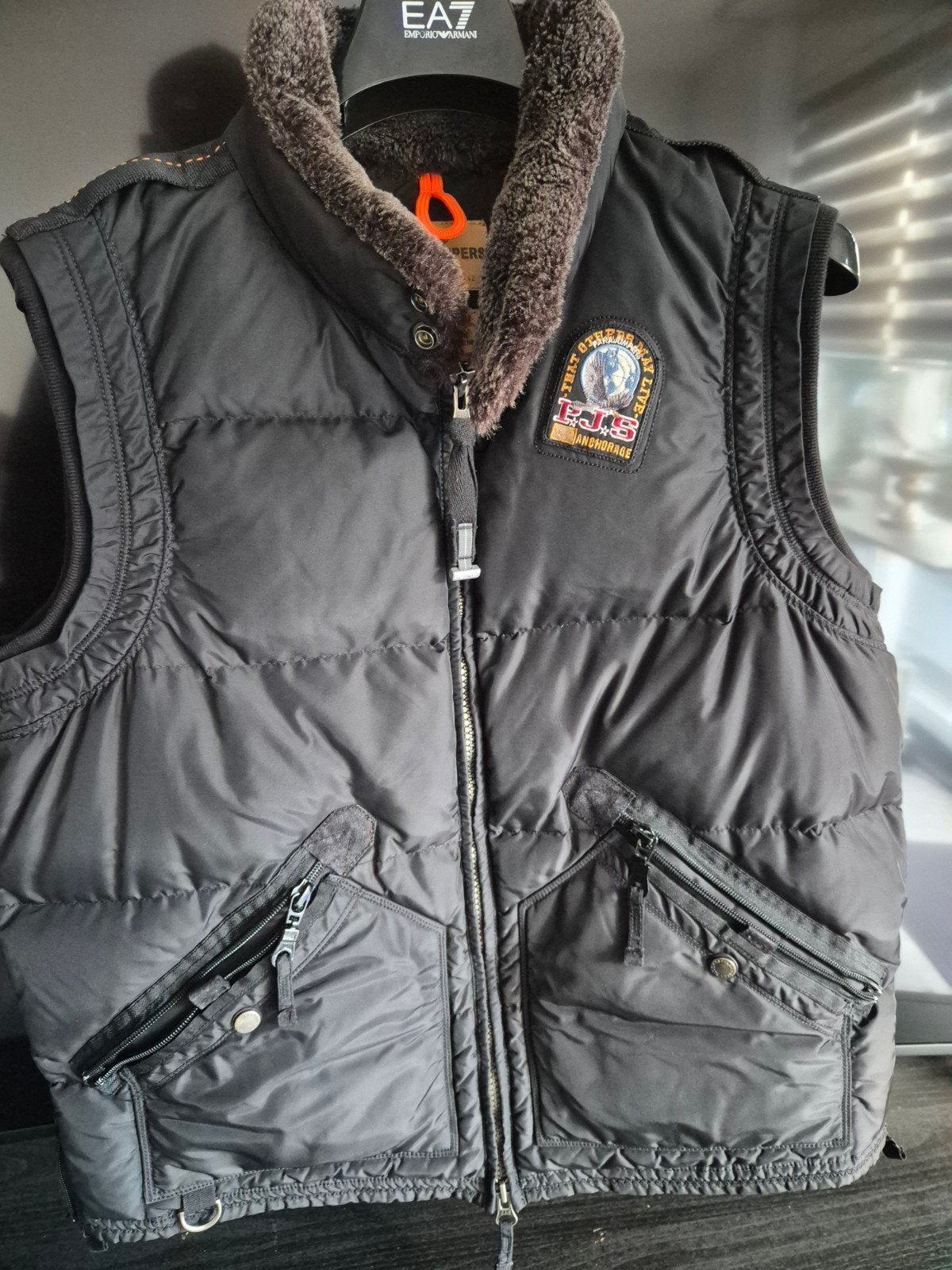 parajumpers Kobuk-Man Bodywarmer maat L, Ophalen, Maat 52/54 (L), Zwart, Parajumpers