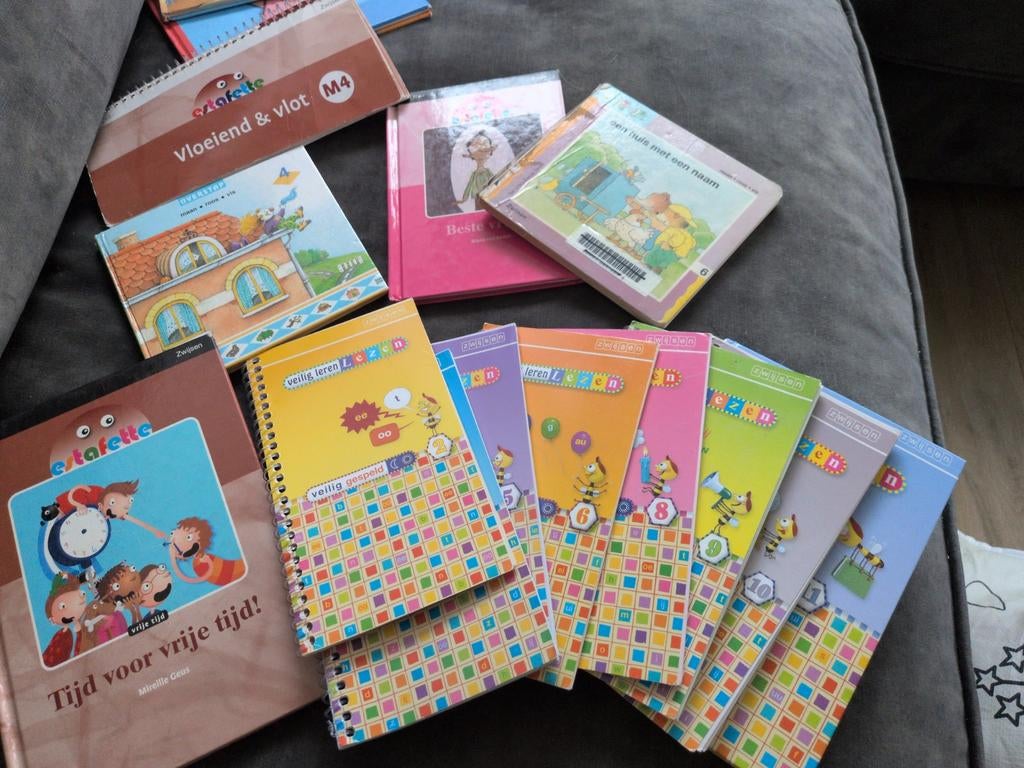 Estafette en Veilig Leren Lezen Boekenpakket, Ophalen of Verzenden, Gelezen, Overige niveaus, Nederlands