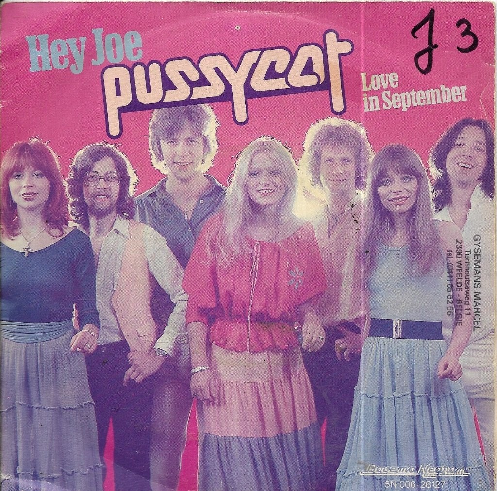 Pussycat-Hey Joe, Gebruikt, 7 inch, Pop, Fotohoes