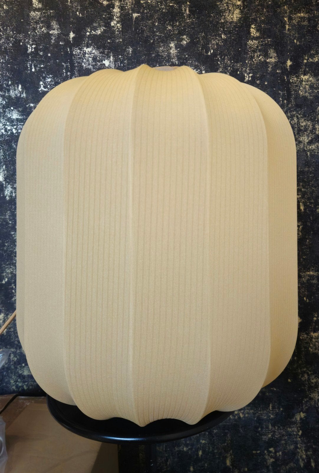 Japandi hanglamp AURELIA – Cognac Bruin, Modern, boho, Japandi, Textiel, Nieuw, E27 (groot)