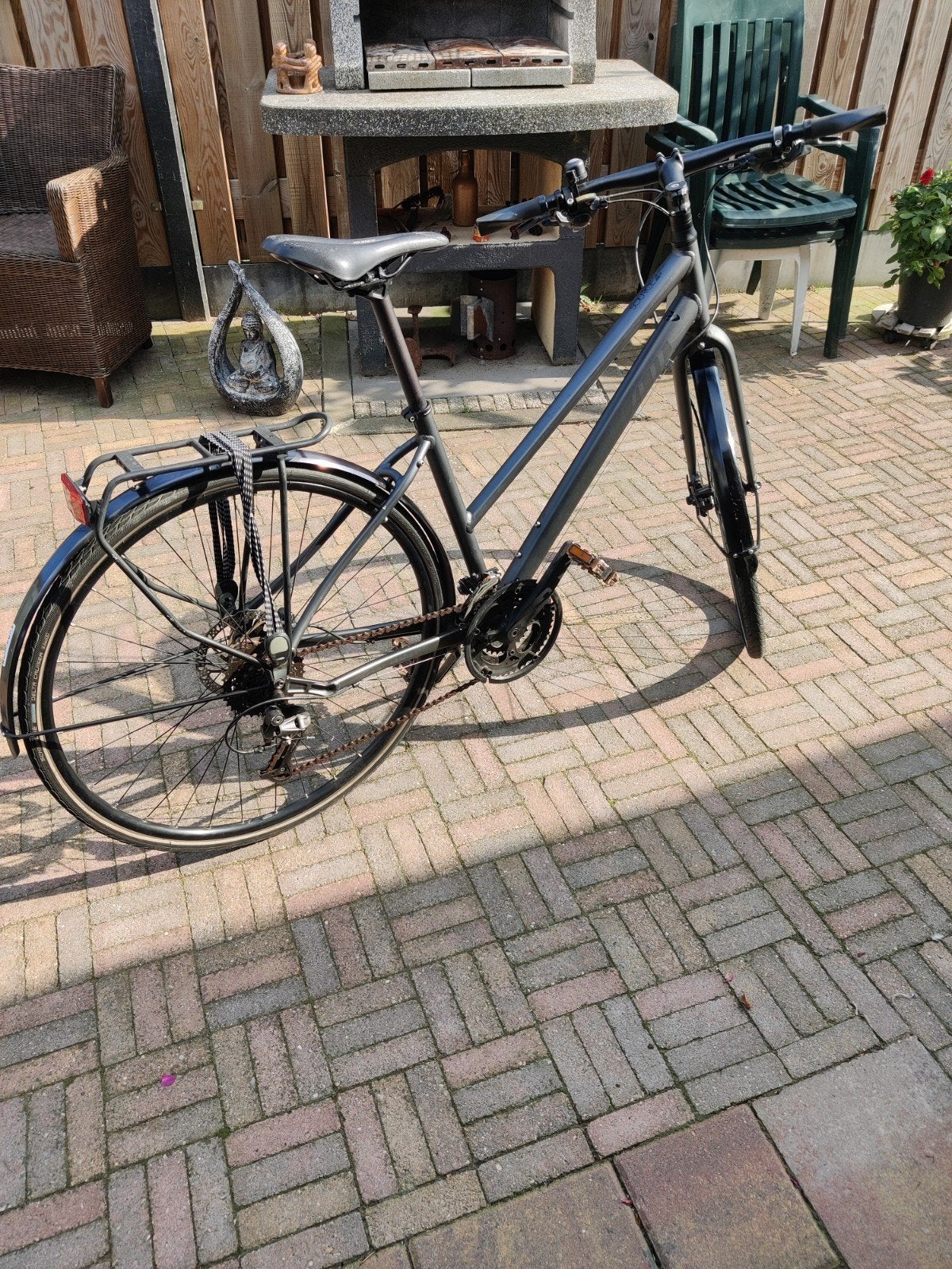 Een gebruikte sportfiets voor dames, Ophalen, Gebruikt, Minder dan 10 versnellingen, Overige merken