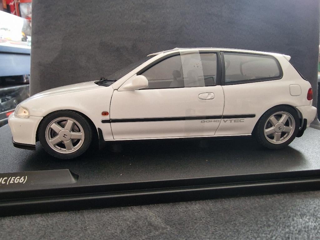 Honda Civic (EG6) Solido 1:18, Hobby en Vrije tijd, Modelauto's | 1:18, Christian@diecastcompany.nl, Auto, Solido, Diecast Company