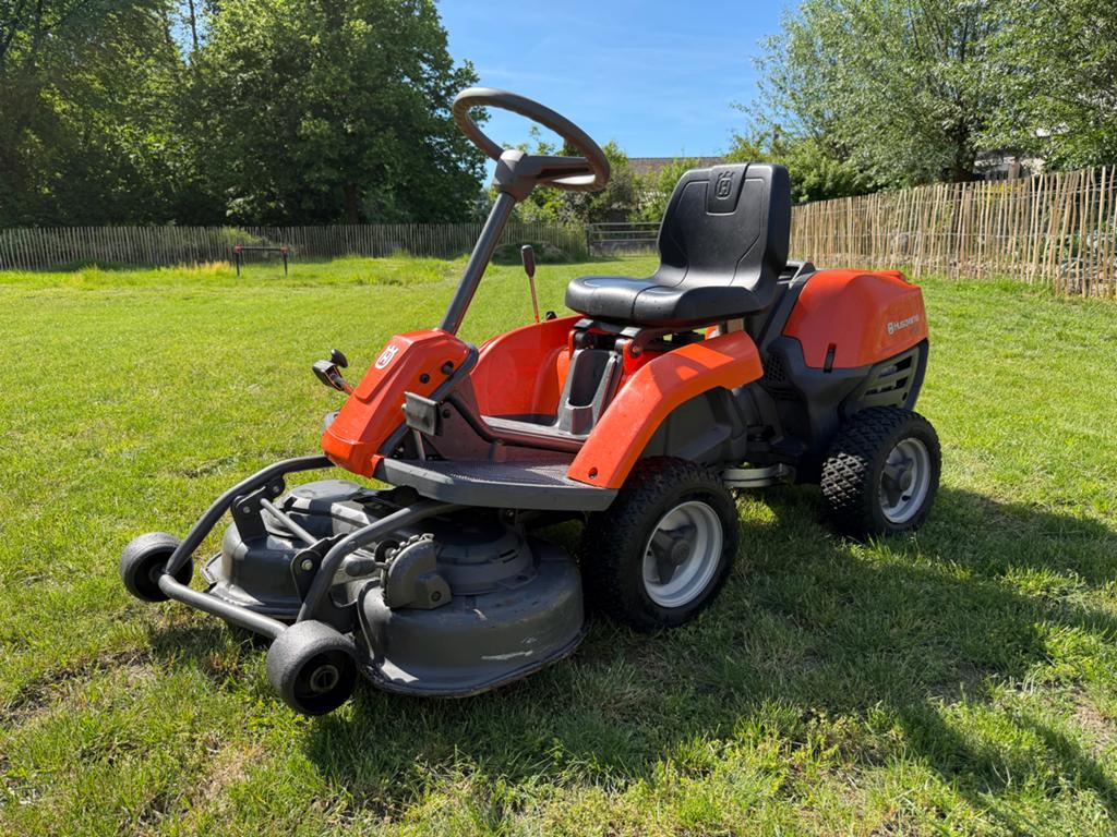 Husqvarna Rider R112C Zitmaaier, Ophalen, Cirkelmaaier, Gebruikt, Mulchfunctie