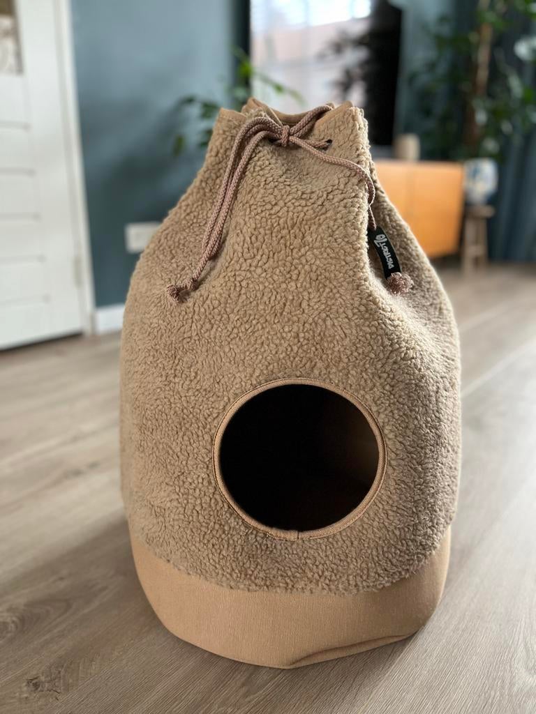 Kattenmand district 70 teddy mokka, Ophalen, Zo goed als nieuw, Overige