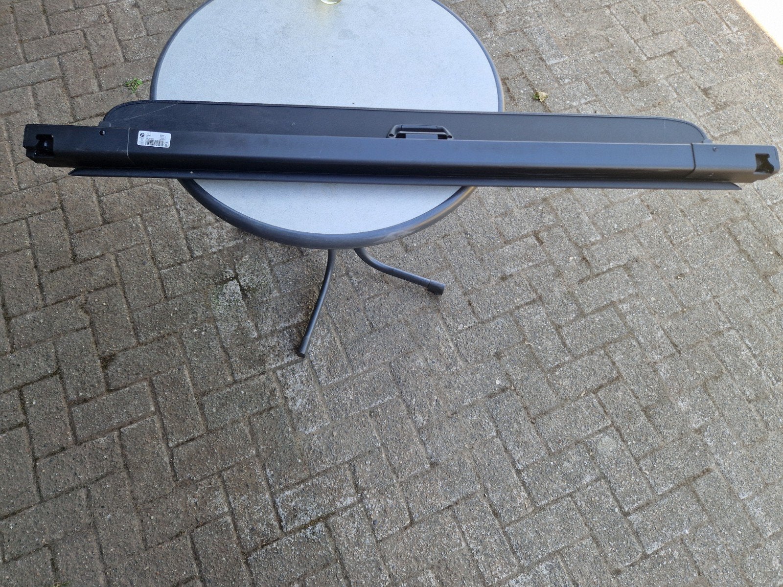 Hoedenplank / Bagageafdekking BMW X5 (G05) - Zwart, Ophalen, BMW