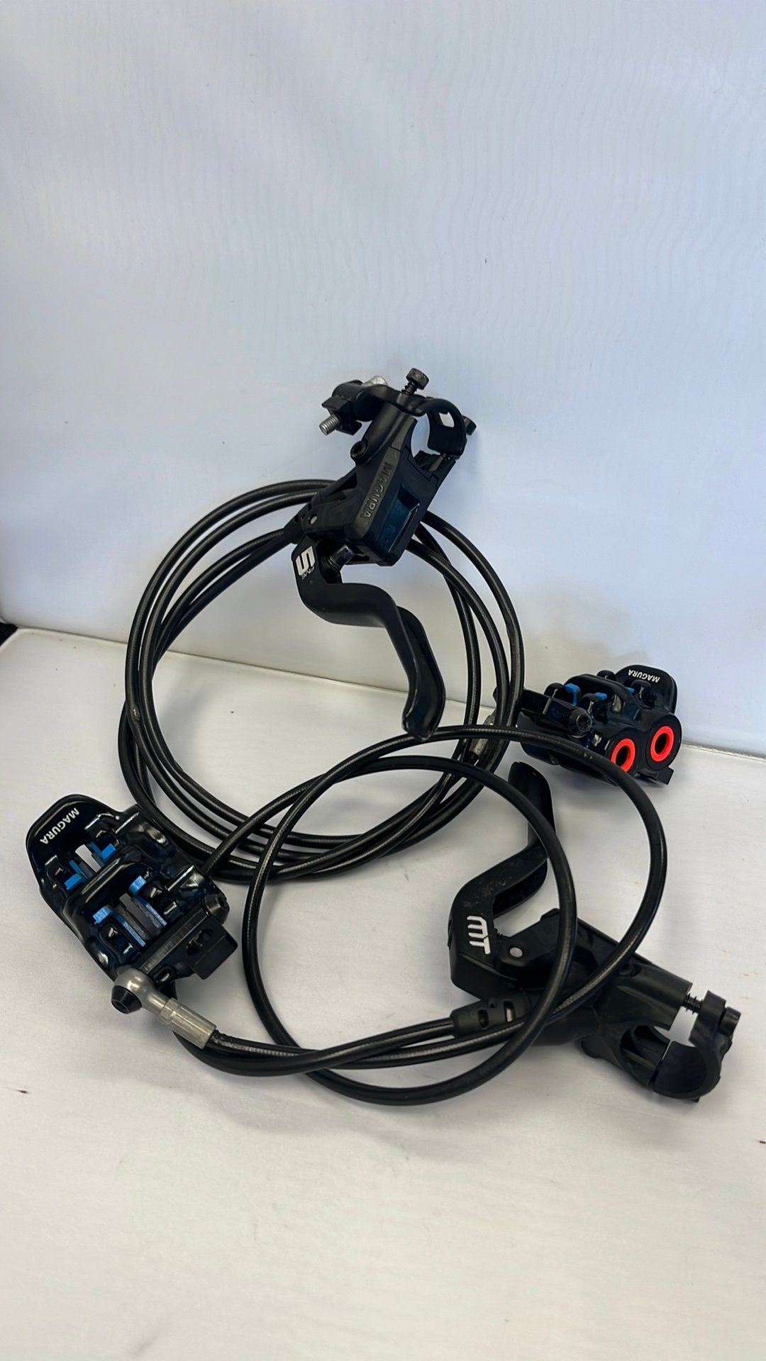 Set Magura MT5 dubbelzuiger remset, Fietsen en Brommers, Ophalen of Verzenden, Gebruikt, Overige merken