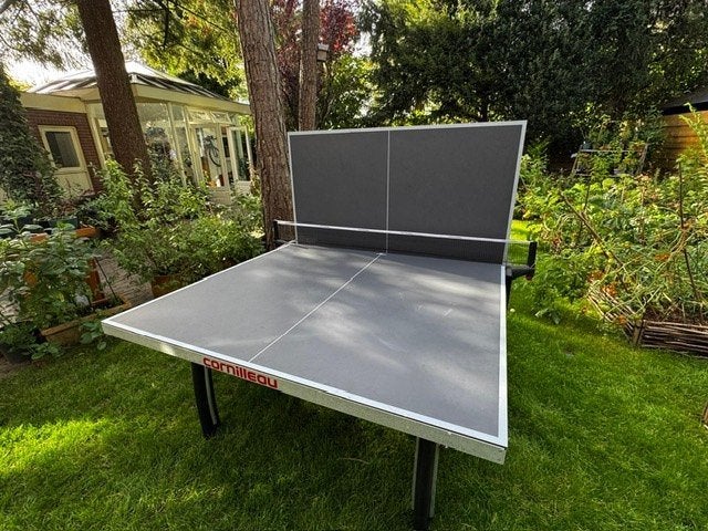 Cornilleau Outdoor Tafeltennistafel, Sport en Fitness, Tafeltennis, Ophalen, Zo goed als nieuw, Tafel Outdoor, Verrijdbaar