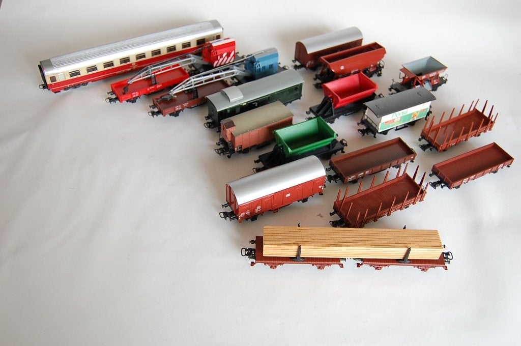 MÄRKLIN WAGONS., Wisselstroom, Gebruikt, Wagon, Ophalen of Verzenden