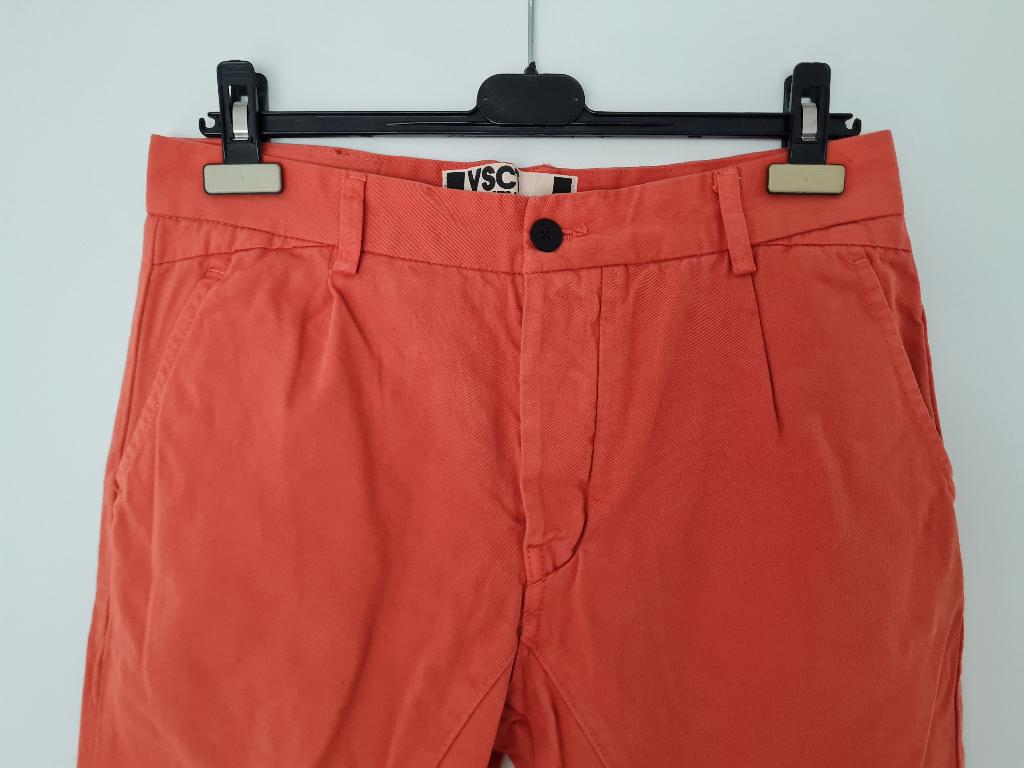 VSCT Clubwear chino broek maat W33 L32 pumpkin (oranje), Maat 48/50 (M), VSCT Clubwear, Oranje, Ophalen of Verzenden