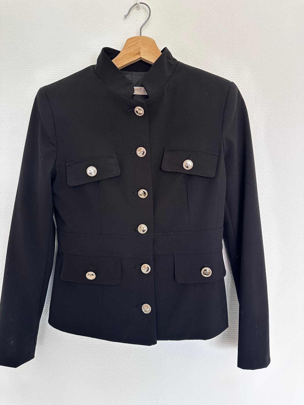 Rinascimento Blazer – Maat S, Zwart, Ophalen of Verzenden, Zo goed als nieuw, Jasje