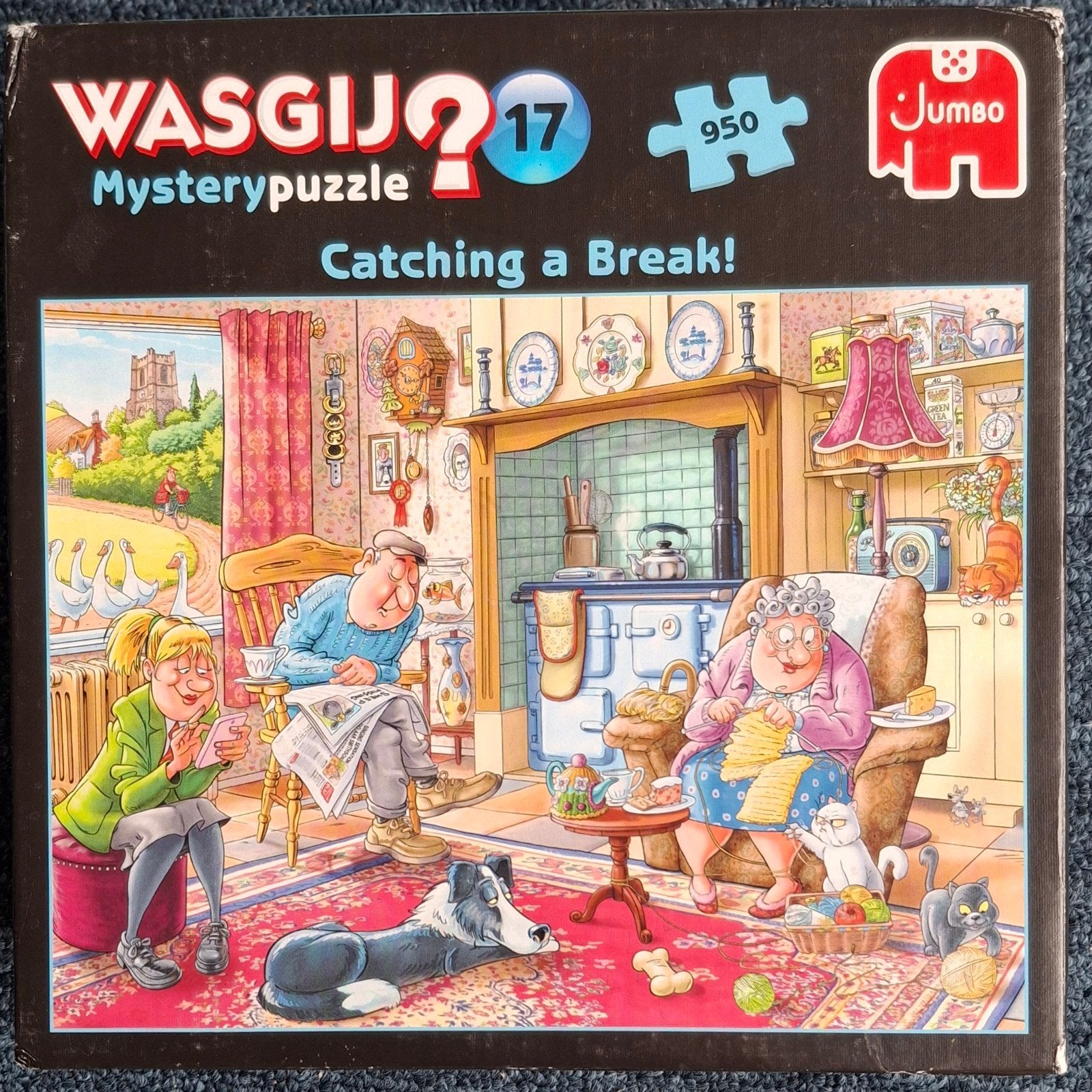 Wasgij Mystery puzzel 17, Ophalen of Verzenden, 500 t/m 1500 stukjes, Zo goed als nieuw