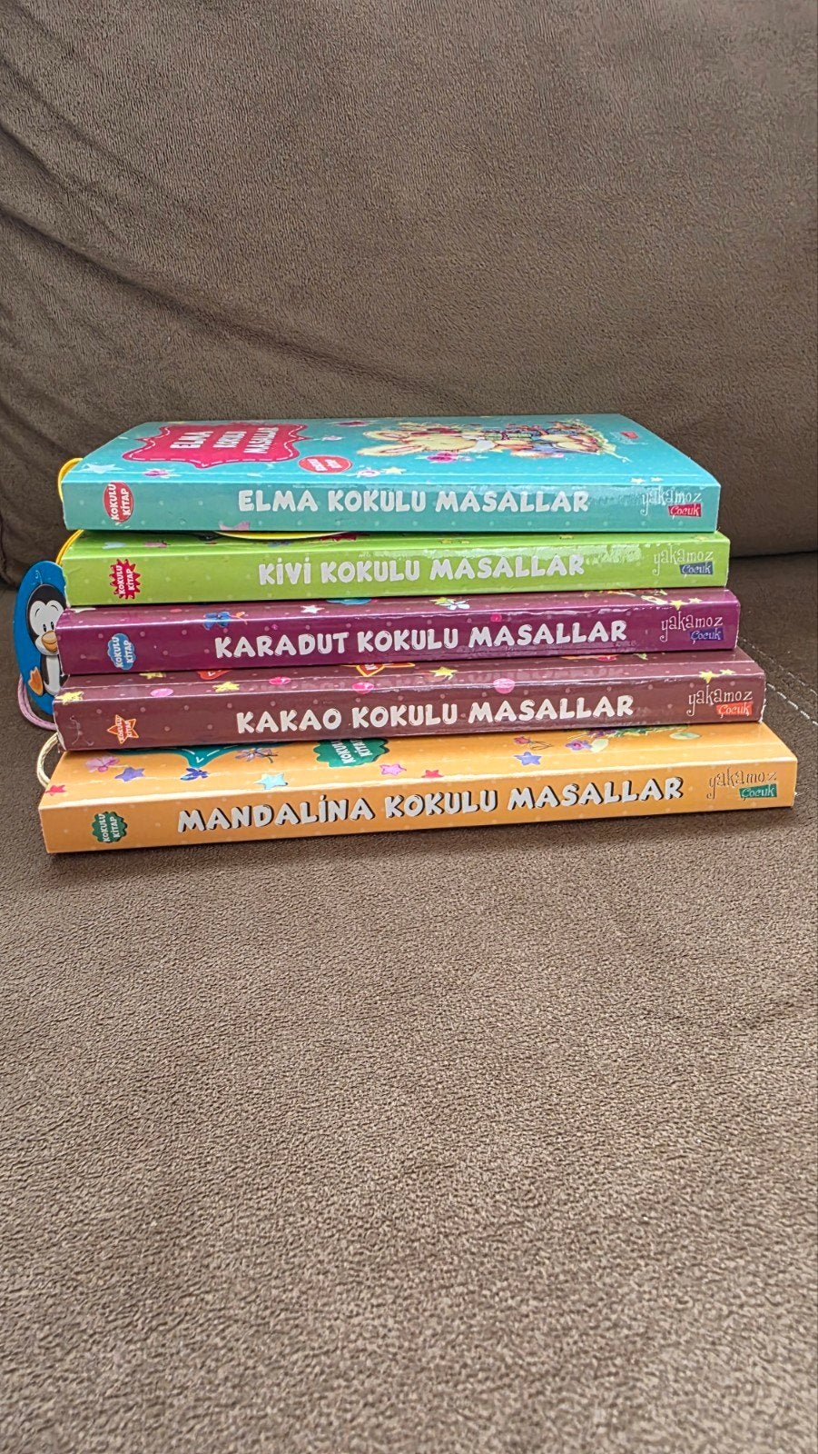 Set van 5 Geurende Sprookjesboeken voor Kinderen( Turkse), Ophalen of Verzenden, Zo goed als nieuw, Onbekend, Sprookjes