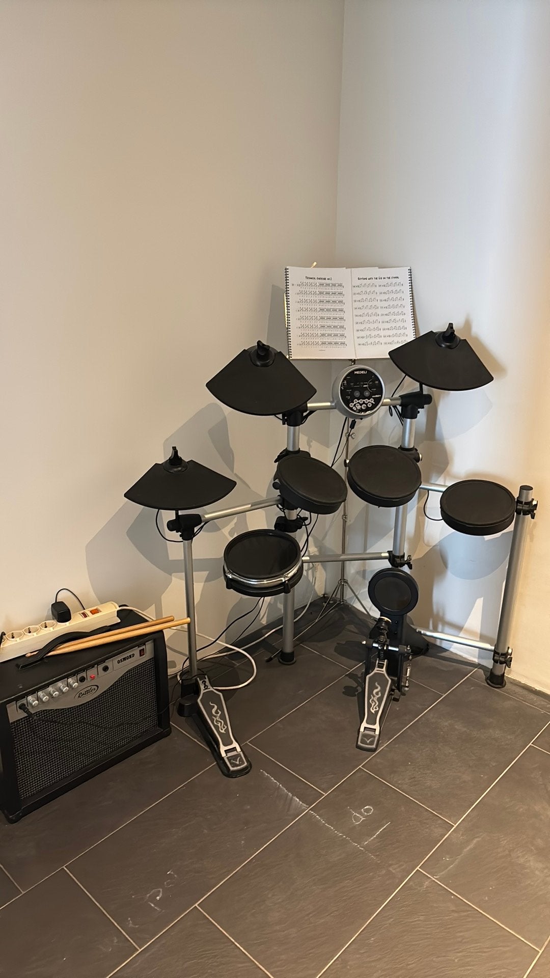 Digitaal drumstel, Muziek en Instrumenten, Ophalen, Zo goed als nieuw, Overige merken