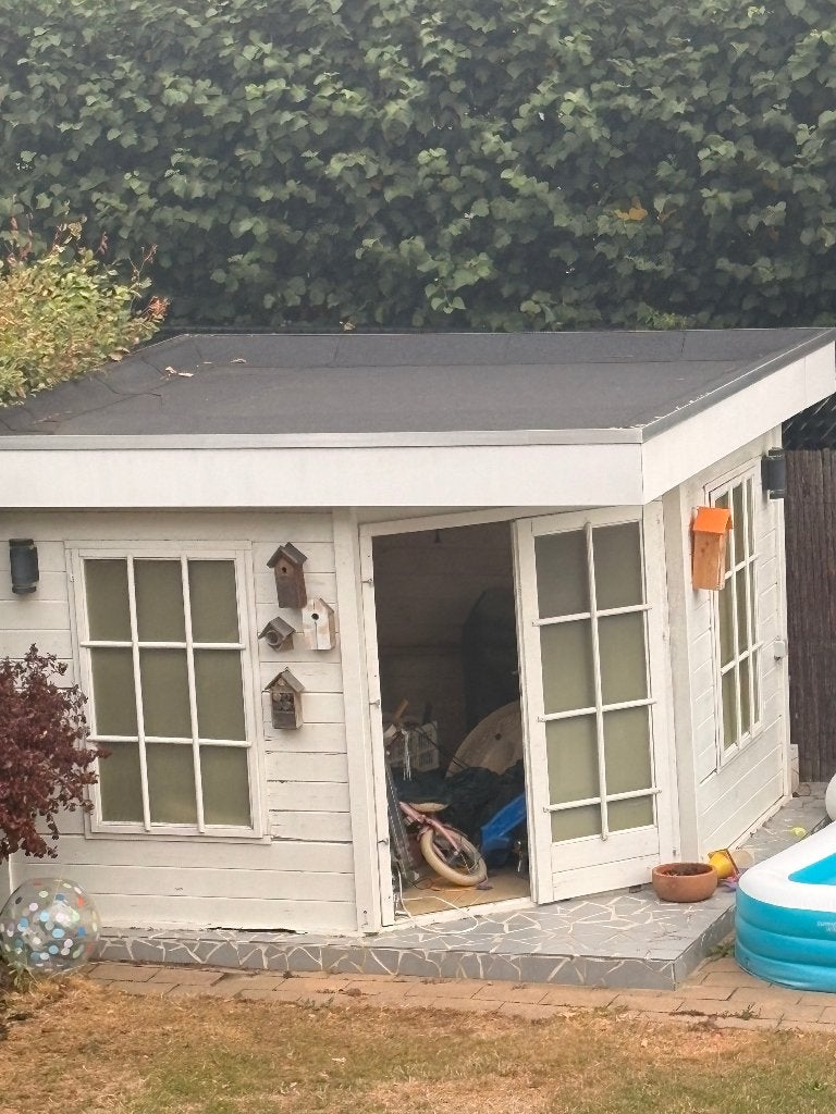Tuinhuis 290x290x215, Ophalen, Tuinhuis, 250 tot 500 cm, 2 ramen