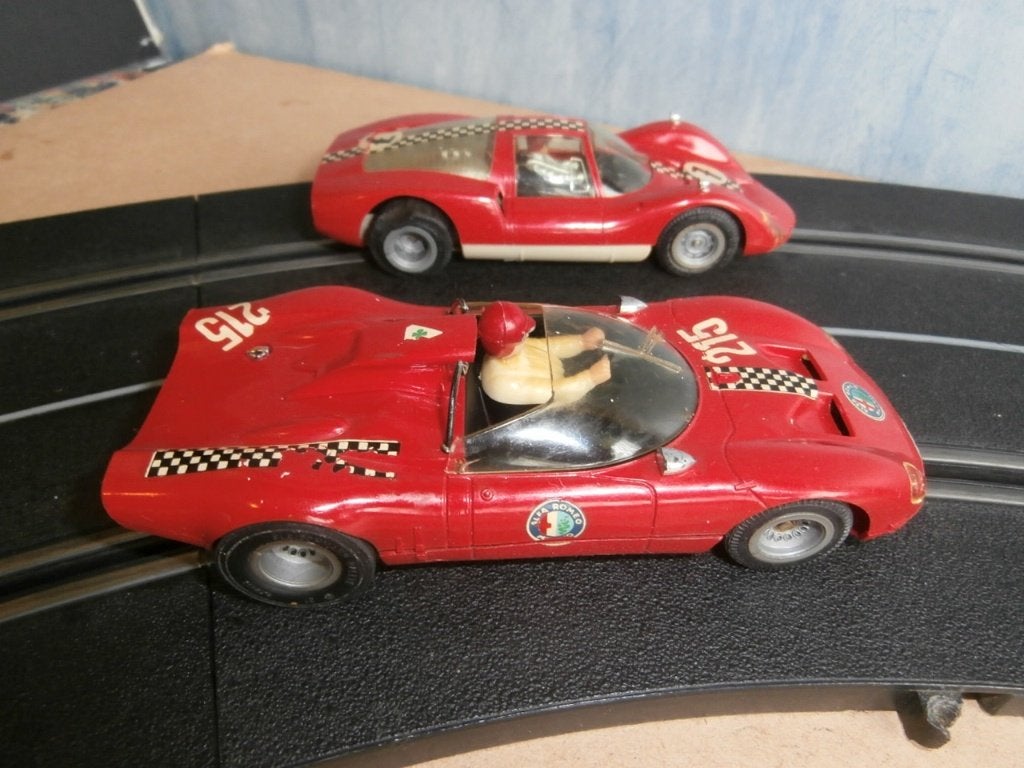 Fleischmann Auto-Rallye 3211 Alfa Romeo slot car., Ophalen of Verzenden