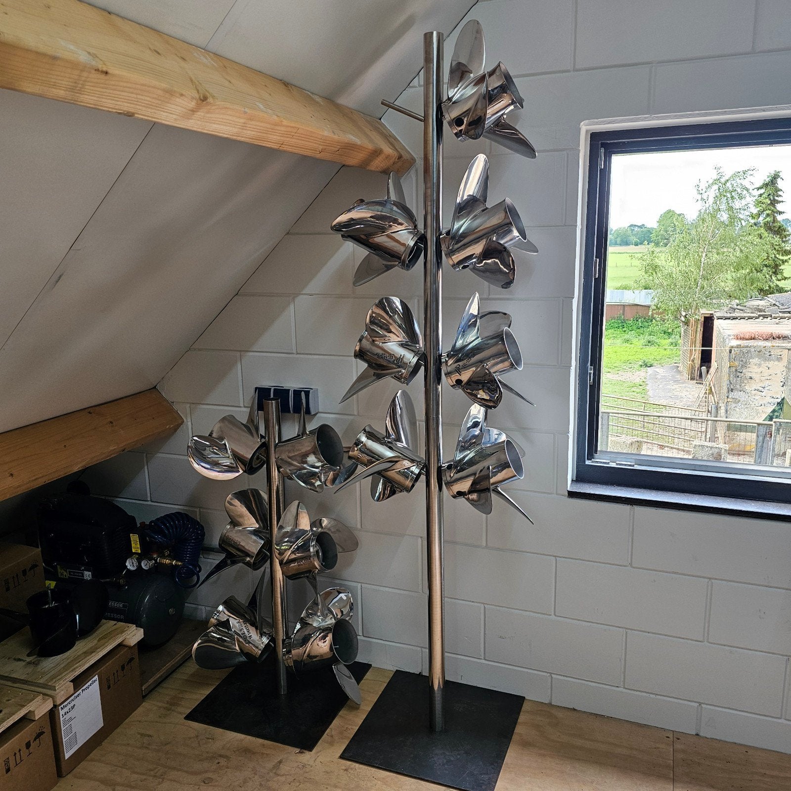 Proppeller standaard professionele standaard voor propellers, Ophalen