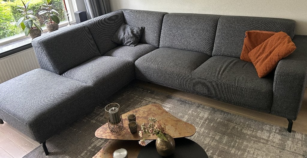 Hoekbank, Ophalen, Hoekbank, 75 tot 100 cm, Zo goed als nieuw