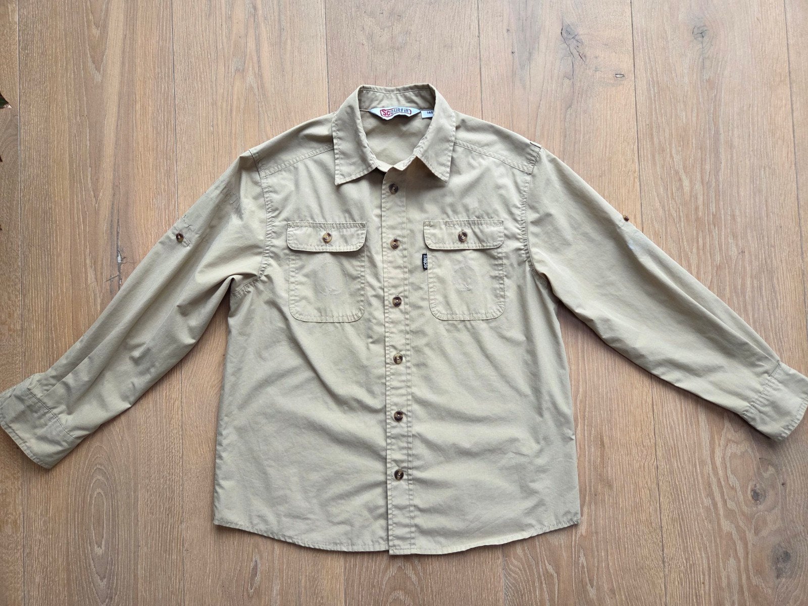 Scouting blouse maat 146, Jongen of Meisje, Overhemd of Blouse, Ophalen of Verzenden, Zo goed als nieuw