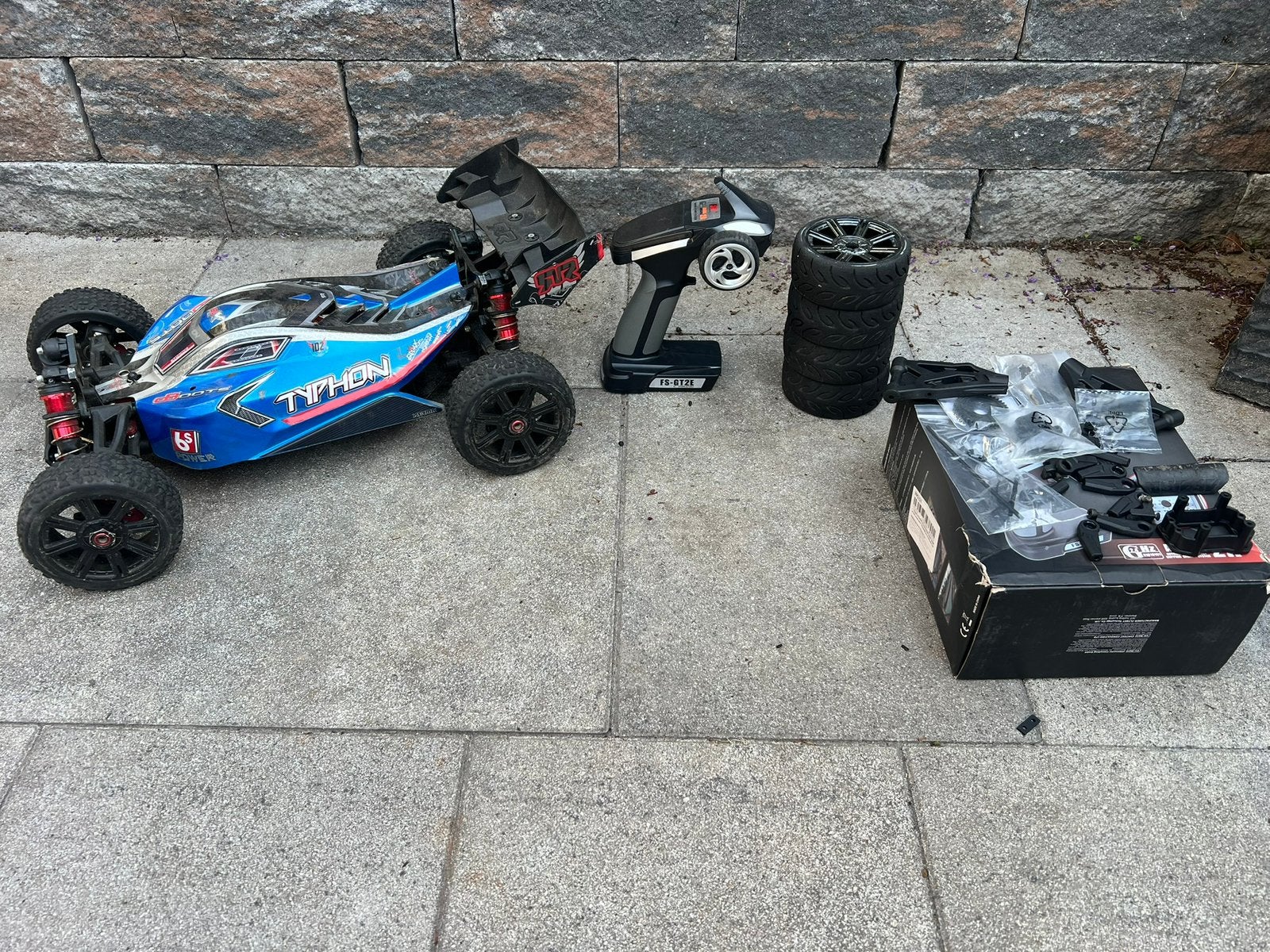 Typhoon 6s met hobbewing esc, Elektro, Gebruikt, Auto offroad, Ophalen of Verzenden