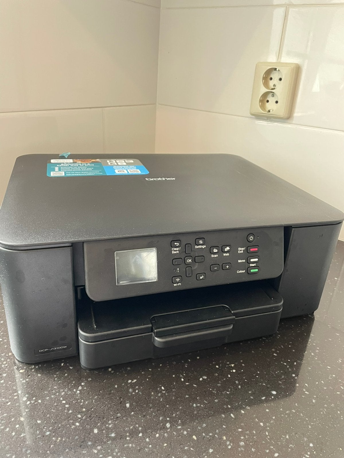 Verkoop een Brother-printer /Brother printer to sell, Printer, Inkjetprinter, Kleur printen, Zo goed als nieuw